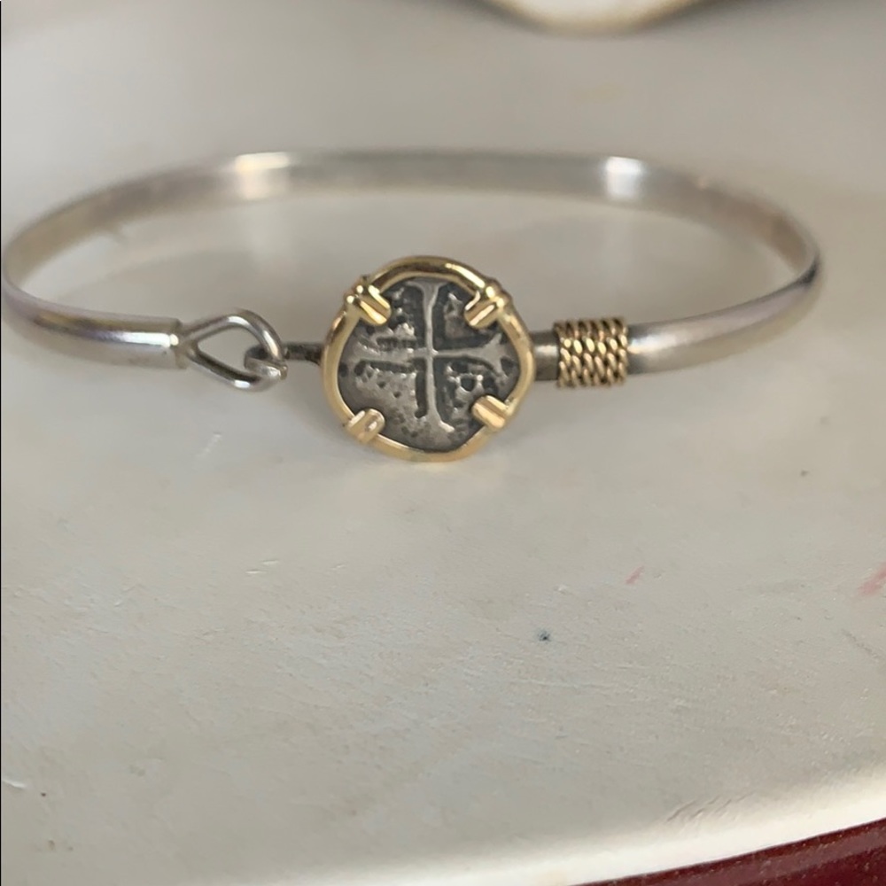 Silver and gold “Concepcion” bracelet